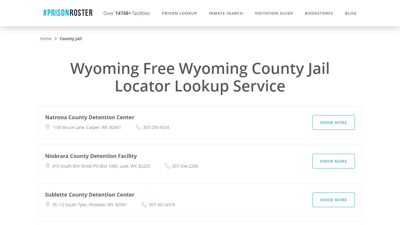 Wyoming County Jail Inmate Lookup - Prisonroster