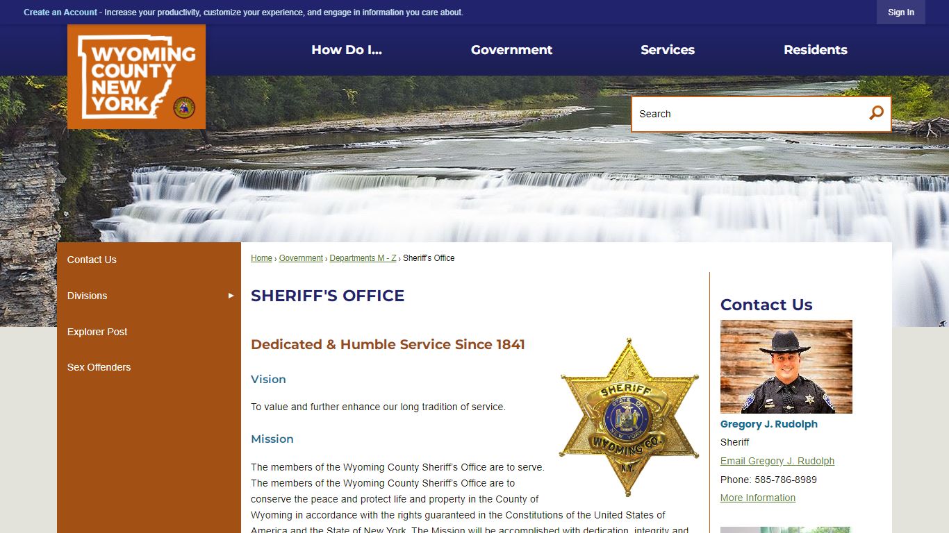 Sheriff's OFFICE | Wyoming County, NY